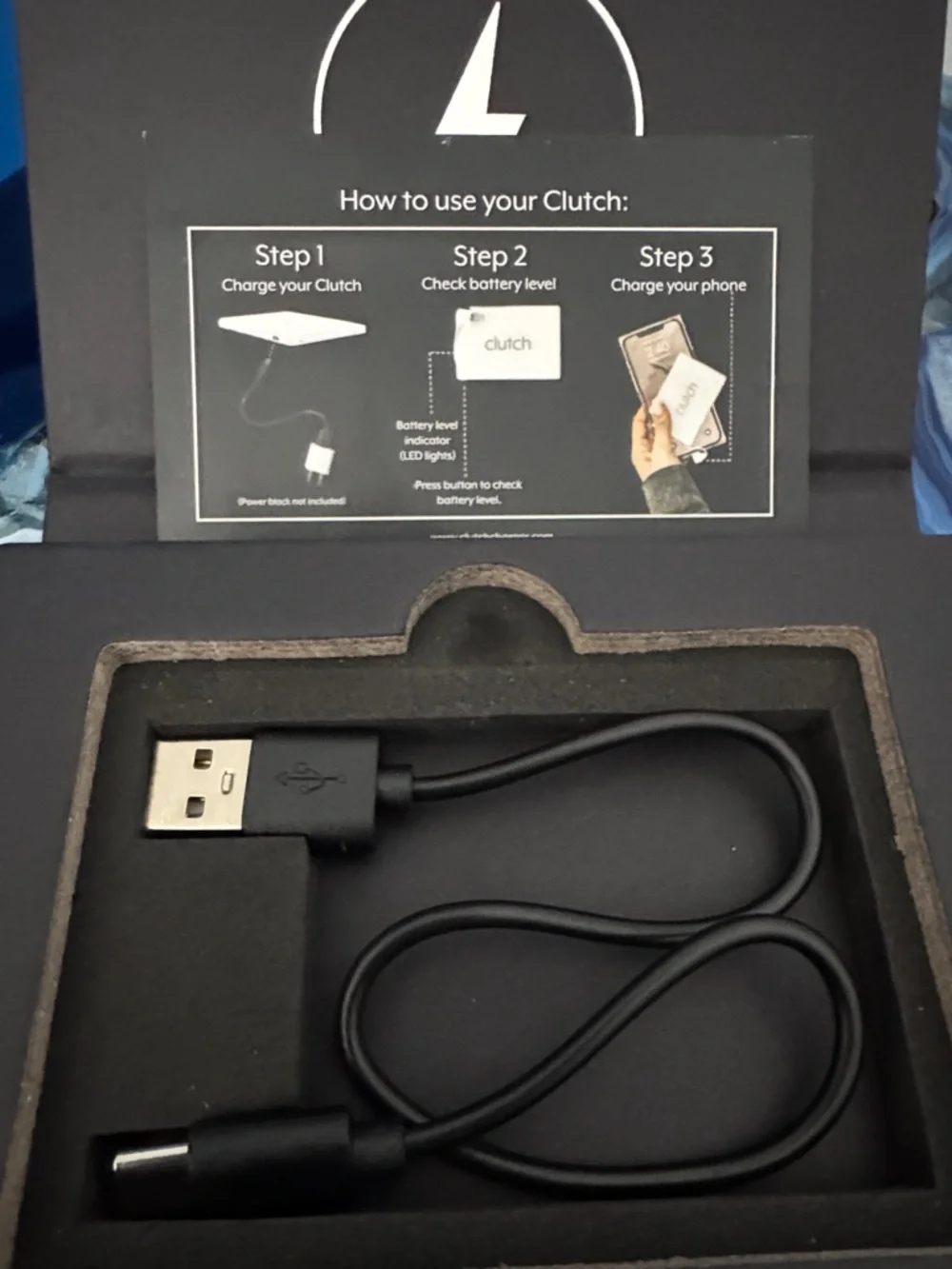 Clutch Portable Charger- LIGHTENING⚡️